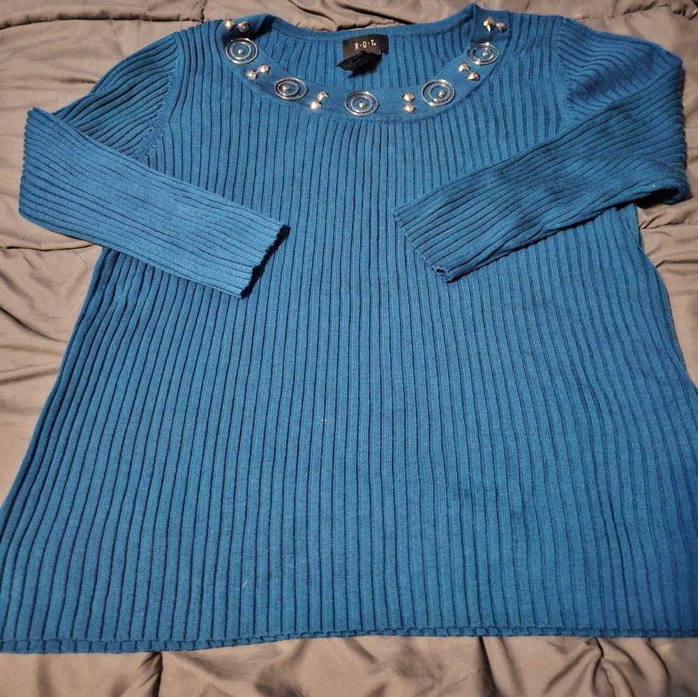 RQT ribbed blouse
